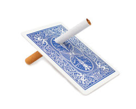 Cigarette Through Card-0